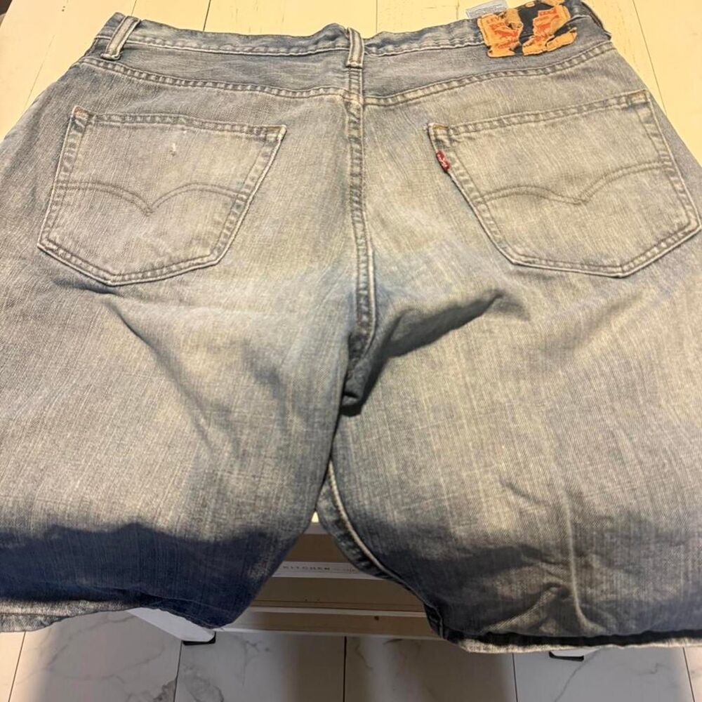 Levi-s Men's Blue and Navy Shorts